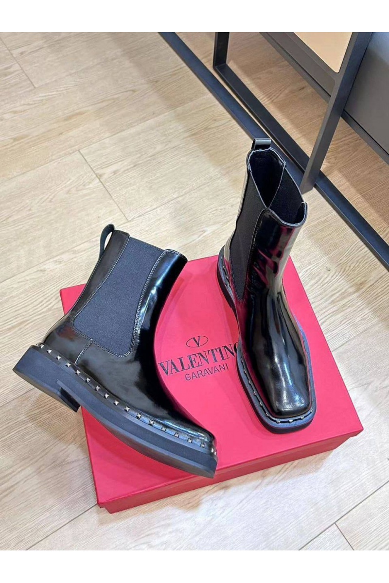 Valentino Женские кожаные сапоги Valentino premium