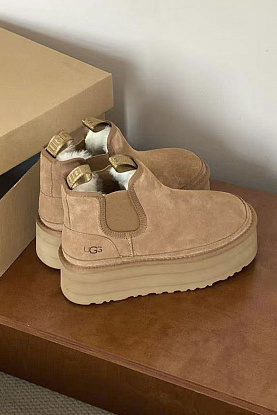 Женские ботинки Neumel Platform - Beige