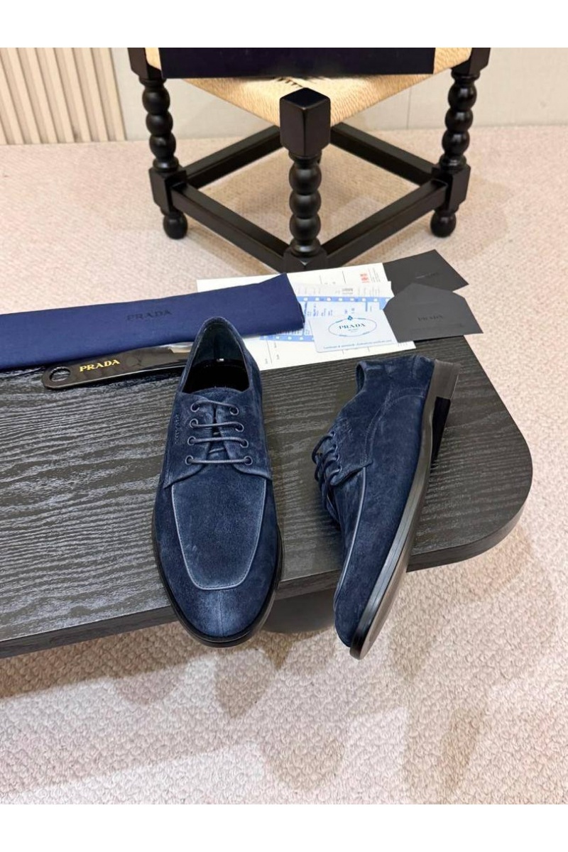 Prada Мужские замшевые ботинки 