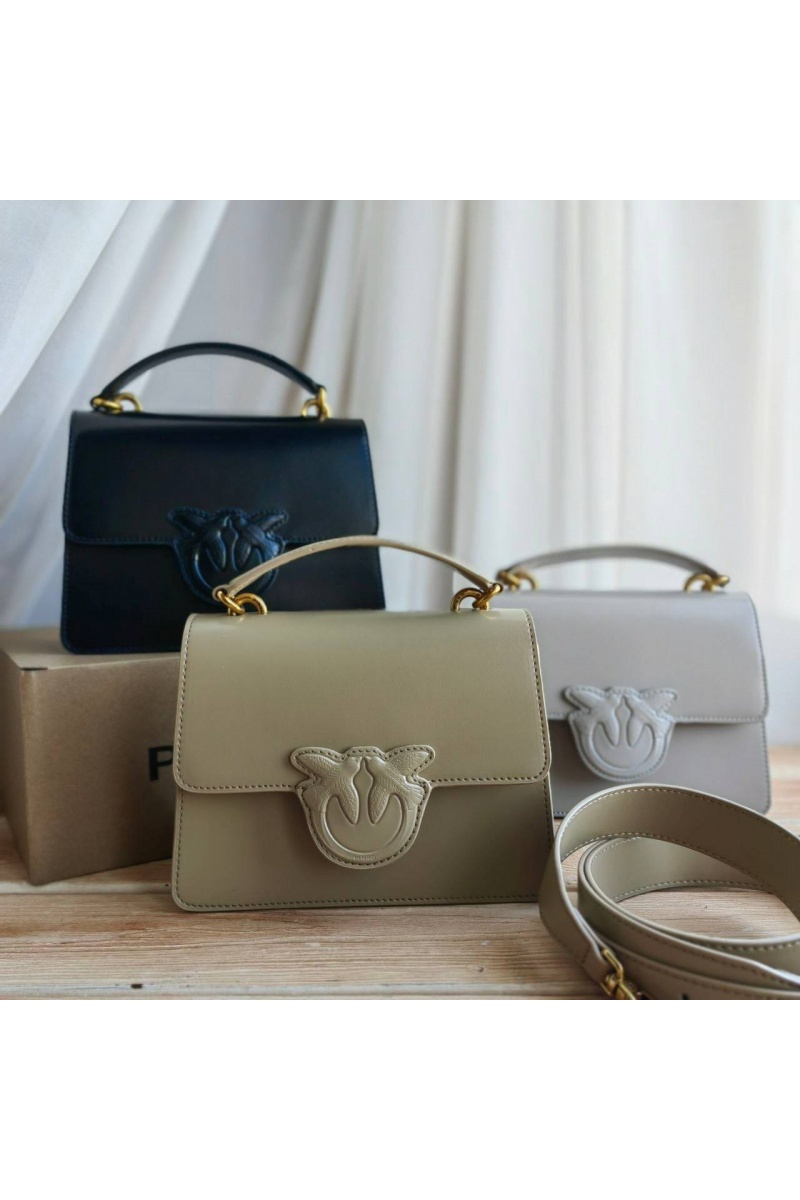  Кожаная сумка Love Bag 20x15 см