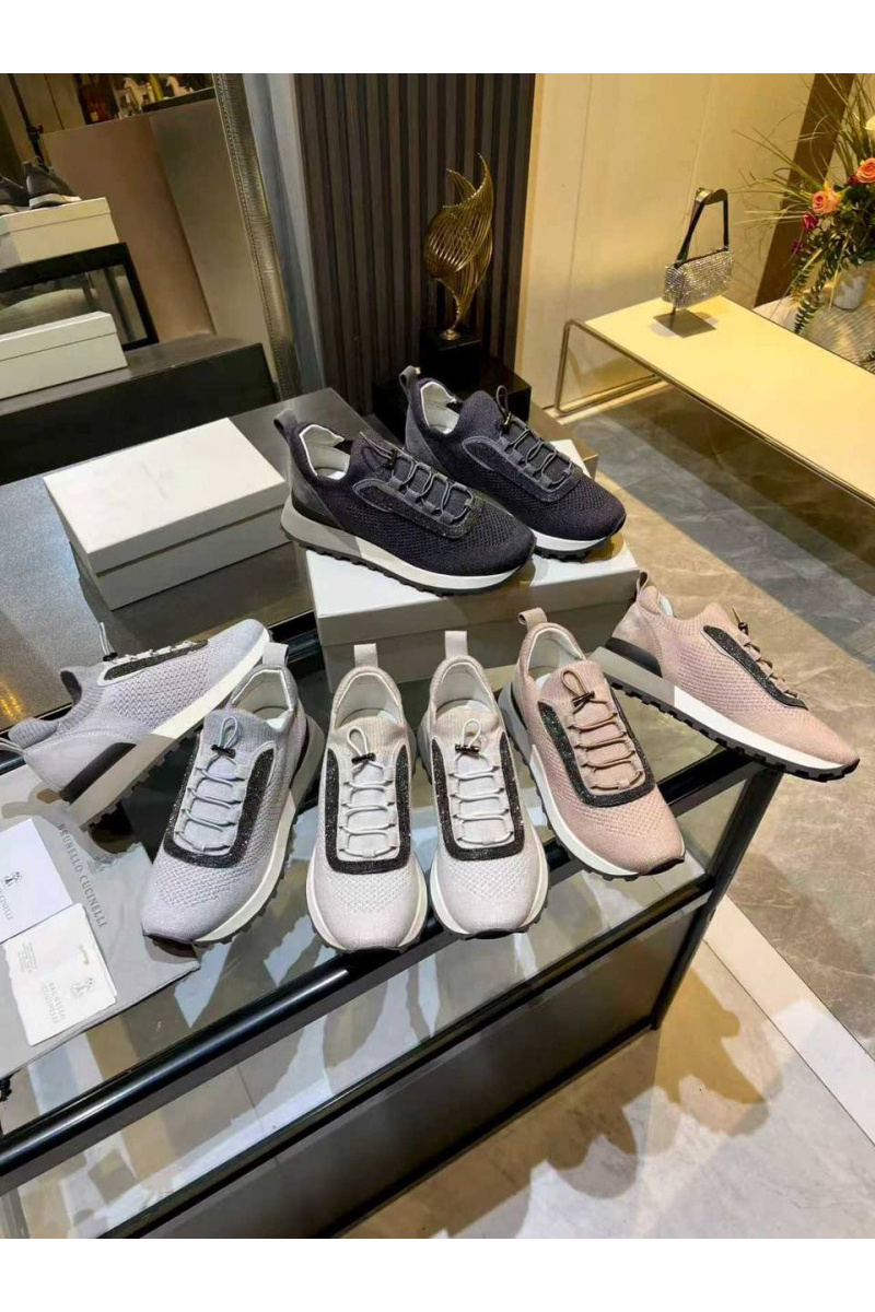 Designer Женские текстильные кроссовки premium