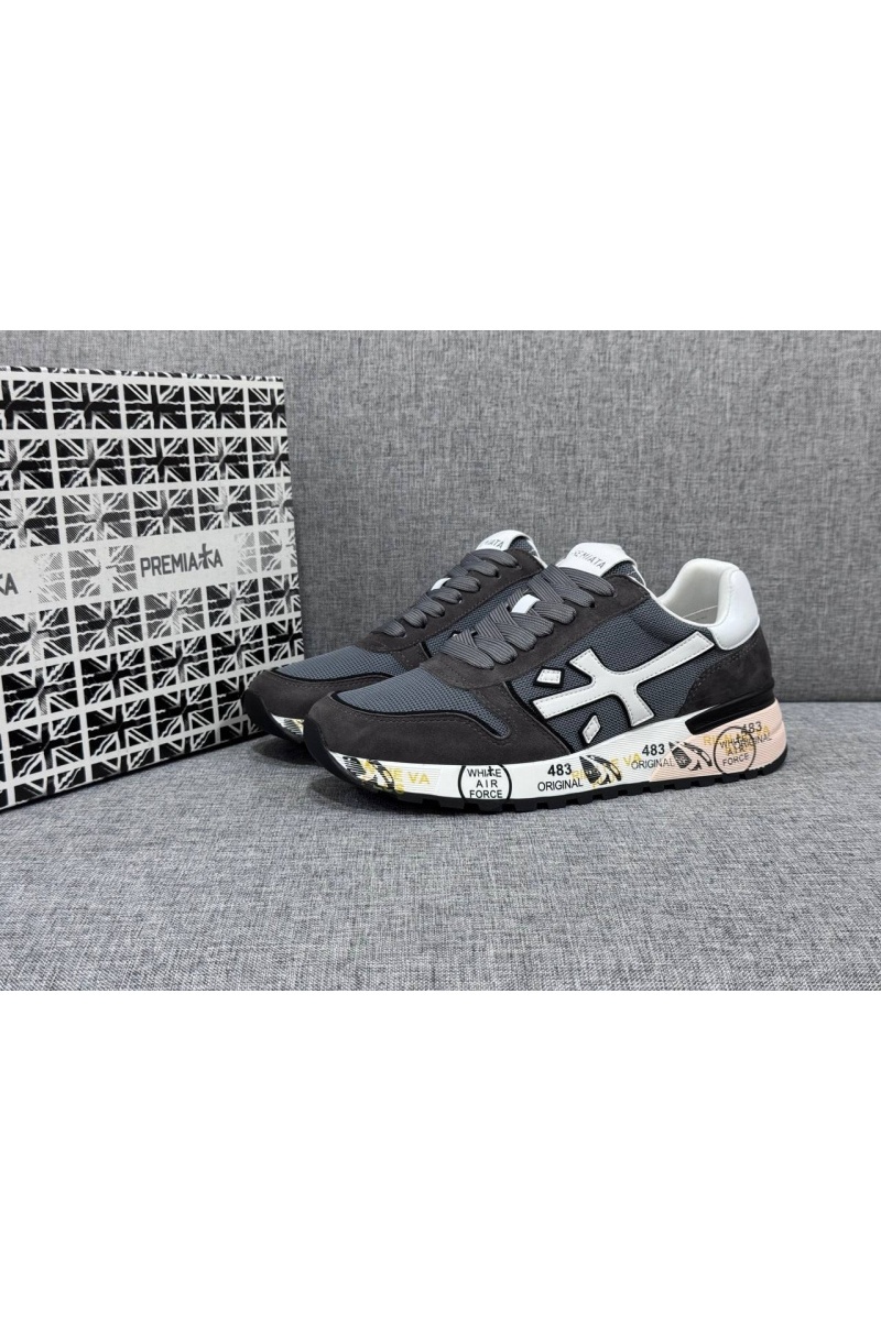 Premiata Комбинированные кроссовки Mick