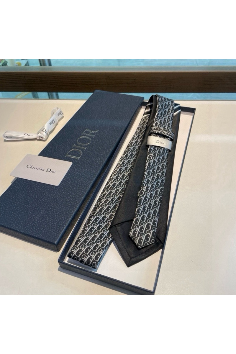 Dior Галстук Oblique premium - Black