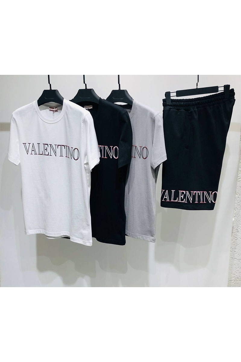 Valentino Мужская чёрная футболка