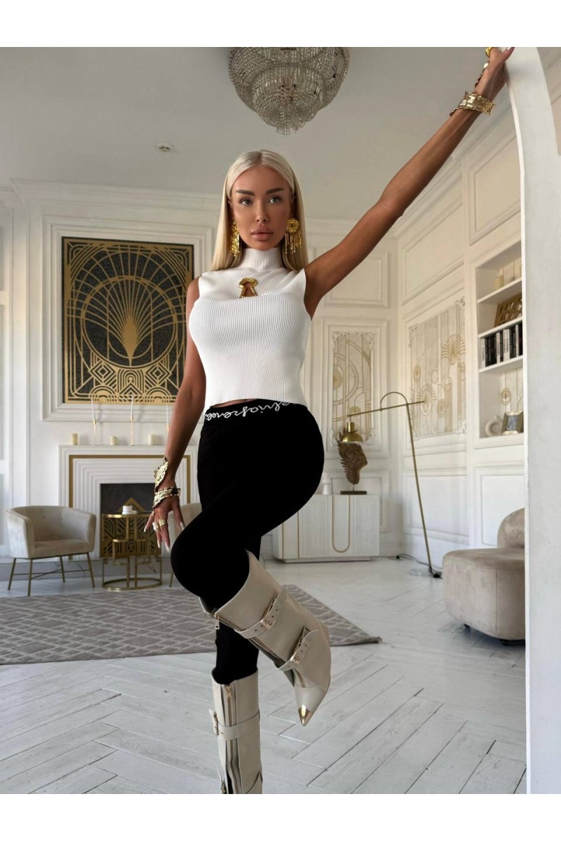 Schiaparelli Женский белый топ 