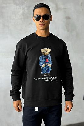 Чёрный свитшот "Bear" 