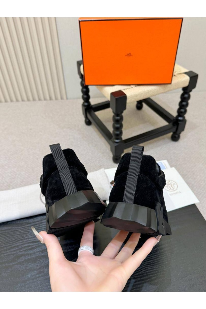 Hermes Мужские кроссовки Bouncing - Black