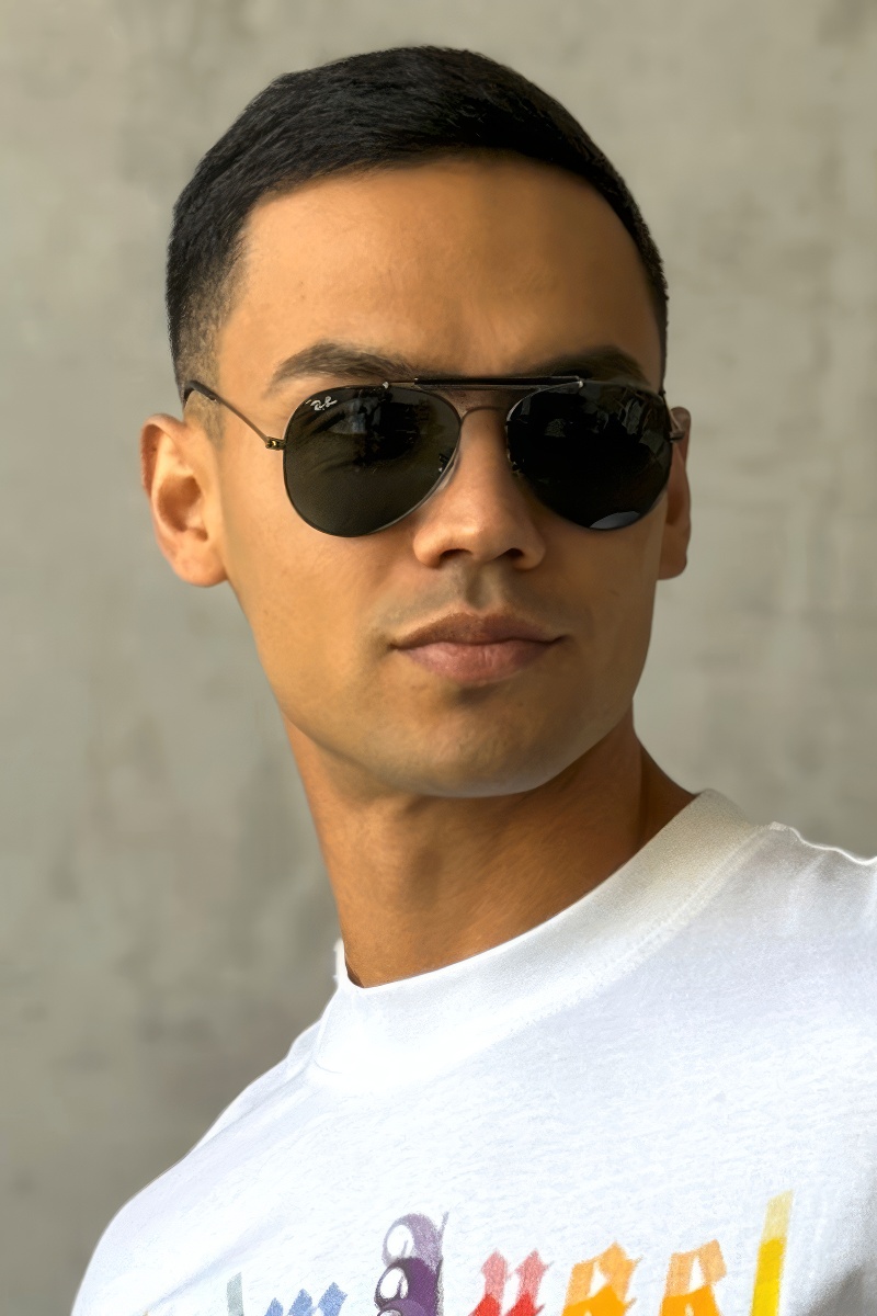 Ray Ban Солнцезащитные очки Outdorsman - Green / Silver