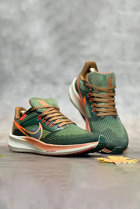 Кроссовки Air Zoom Pegasus - Green / Orange