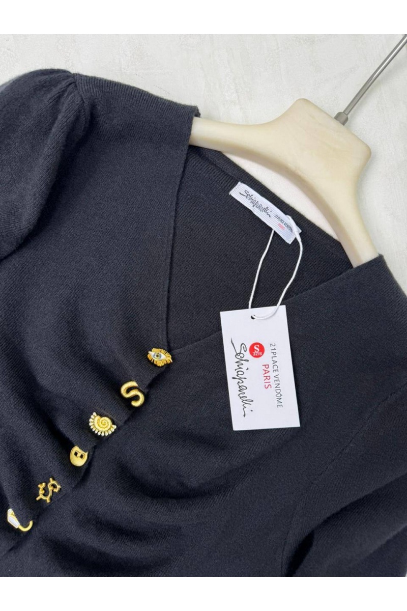 Schiaparelli Женская кофта чёрного цвета Schiaparelli Premium