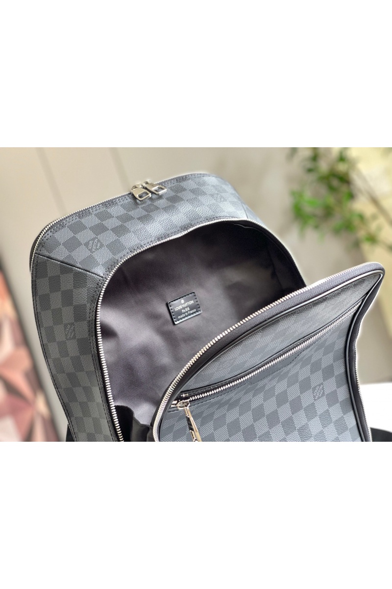 Lоuis Vuittоn Кожаный рюкзак Michael Damier Infini Premium 42x29x13 см