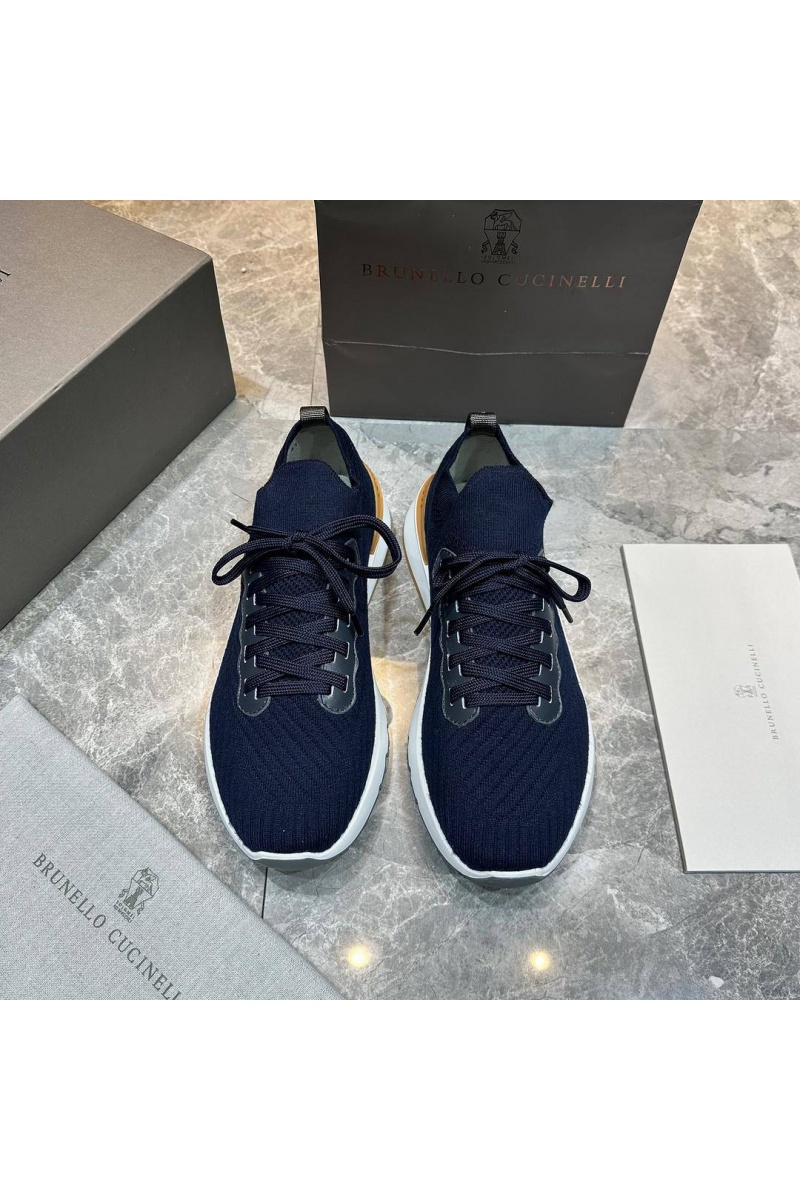 Designer Мужские кроссовки knitted - Navy