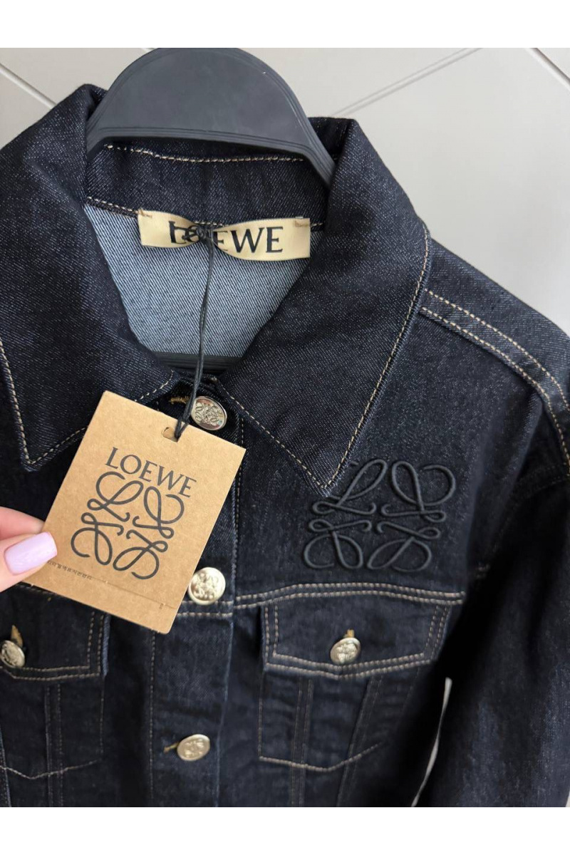 Loewe Женская джинсовая куртка premium - Navy