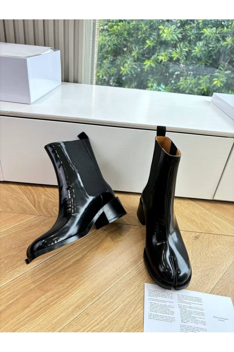 Designer Clothing Женские кожаные сапоги Maison Margiela premium