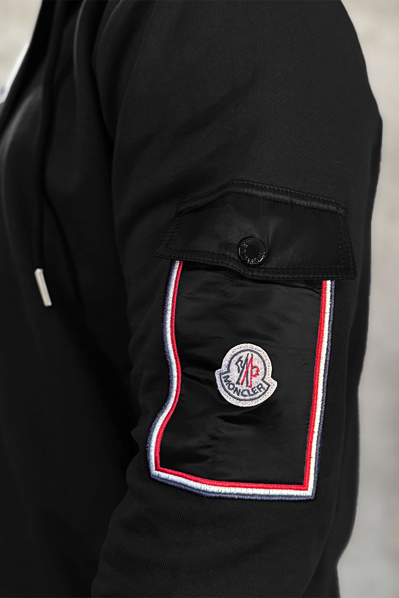 Moncler Спортивный костюм чёрного цвета side pocket (19099638 / KR778, 80426983 / 13809KR)