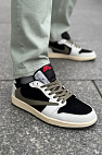 Кроссовки Travis Scott x AJ1 Low OG "Olive"