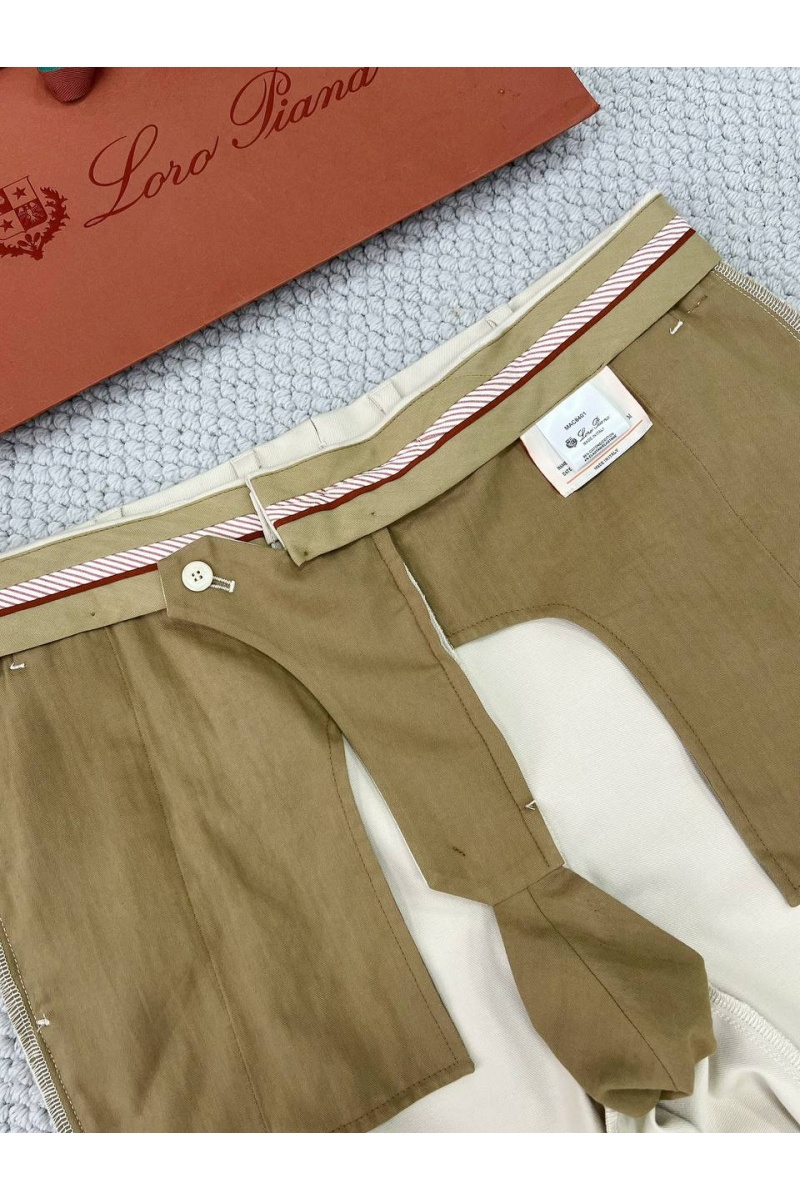Loro Piana Мужские брюки Premium - Light Beige