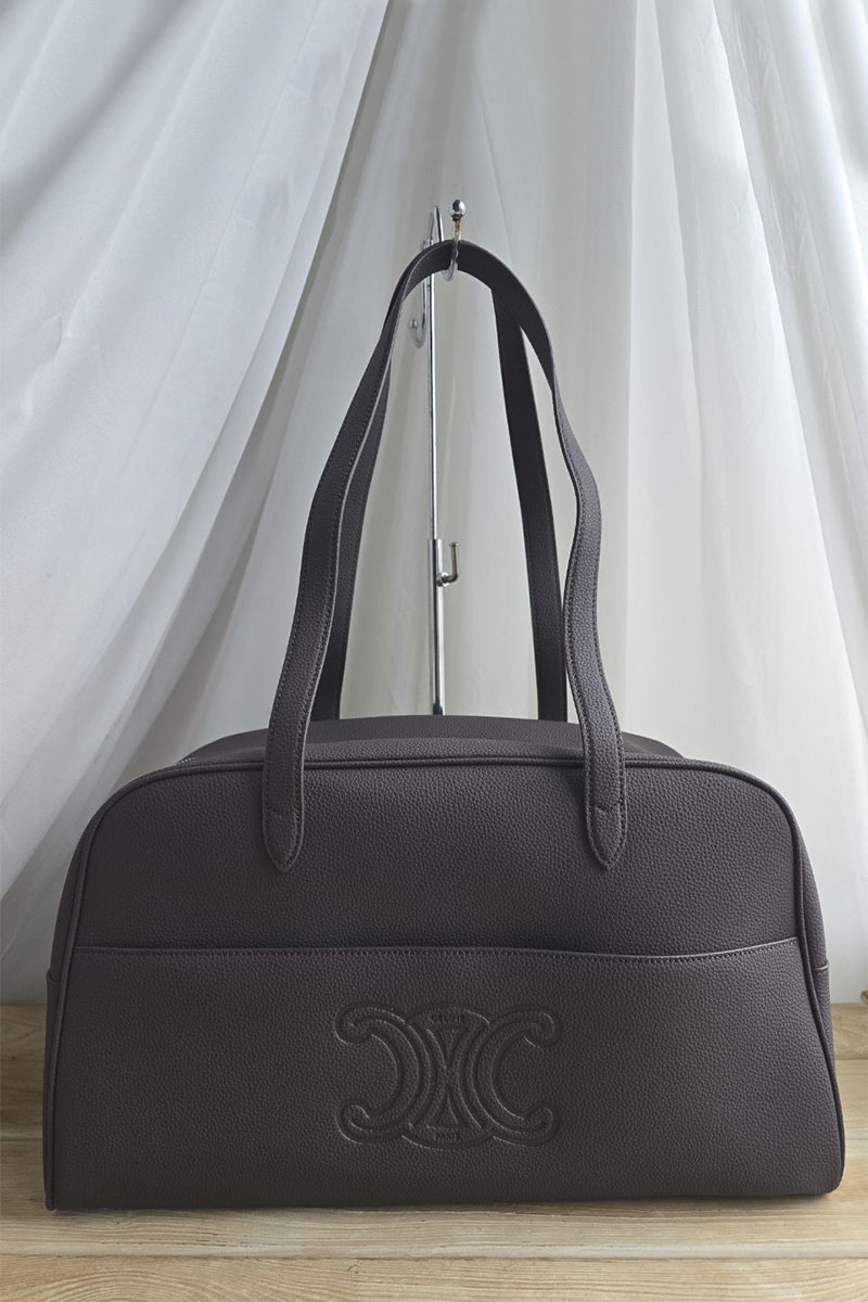 Celine Кожаная сумка Triomphe 44x26 см