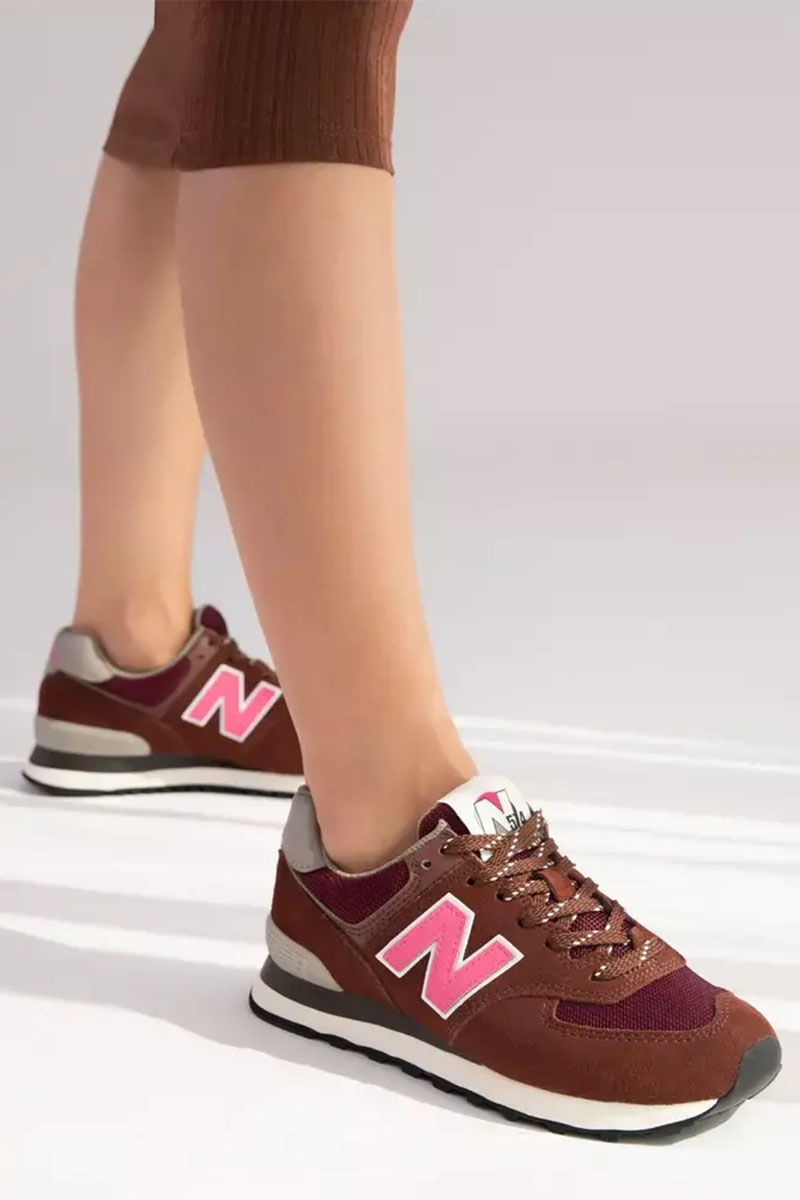 New Balance Кроссовки 574 "Brown Pink" original