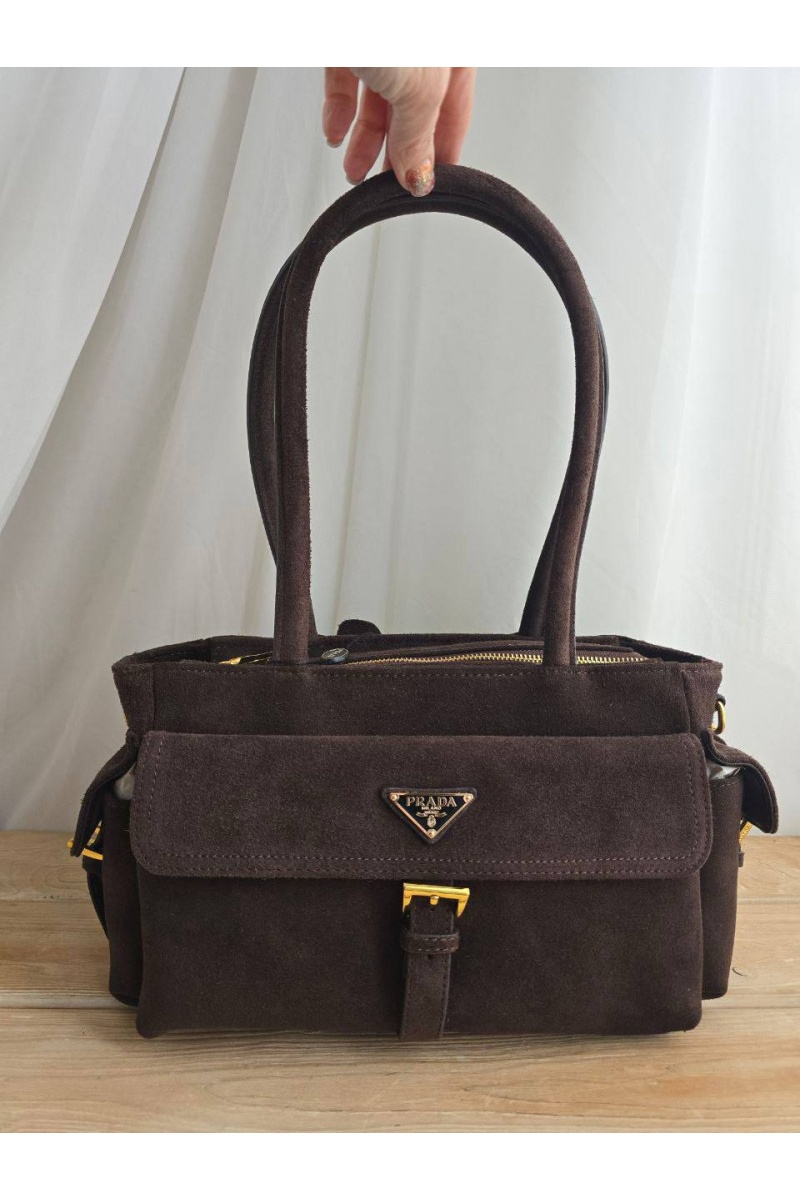 Prada Замшевая сумка 30x16 см
