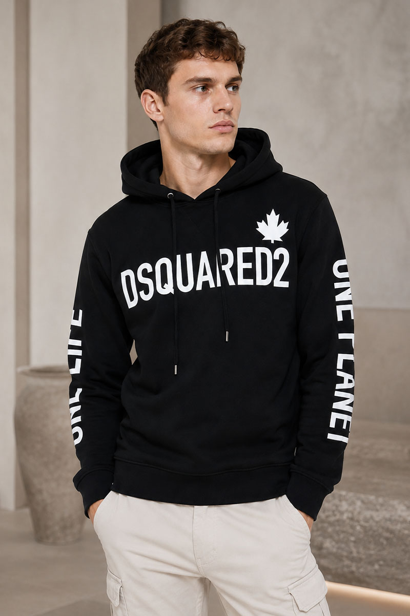 Dsquared2 Мужское худи One Life logo-print