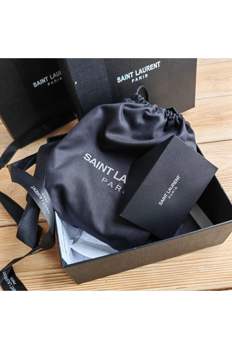 Yves Saint Laurent Кожаный ремень (ширина 2 см)