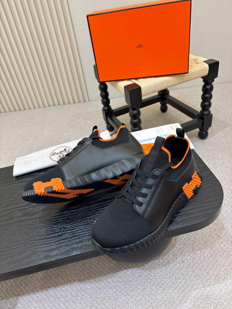 Hermes Мужские кроссовки Depart - Black