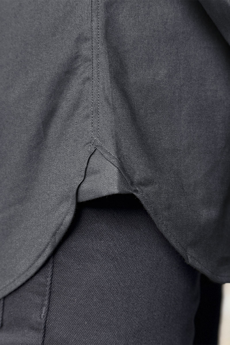 Burberry Мужская рубашка logo-embroidered - Grey