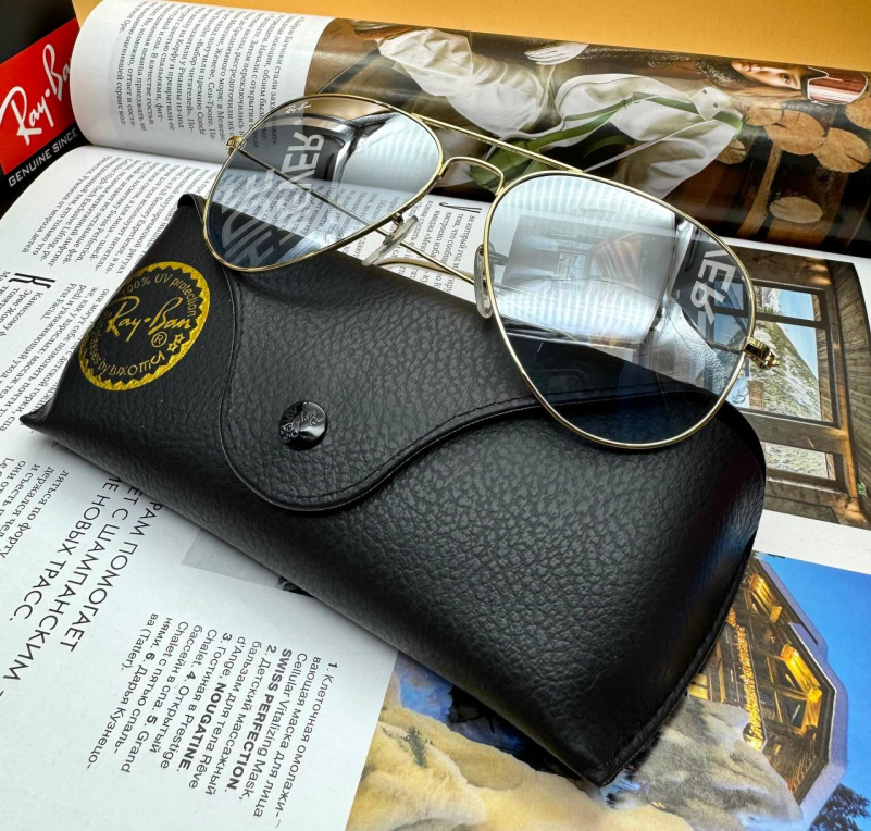 Ray Ban Солнцезащитные очки Aviator Large Metal