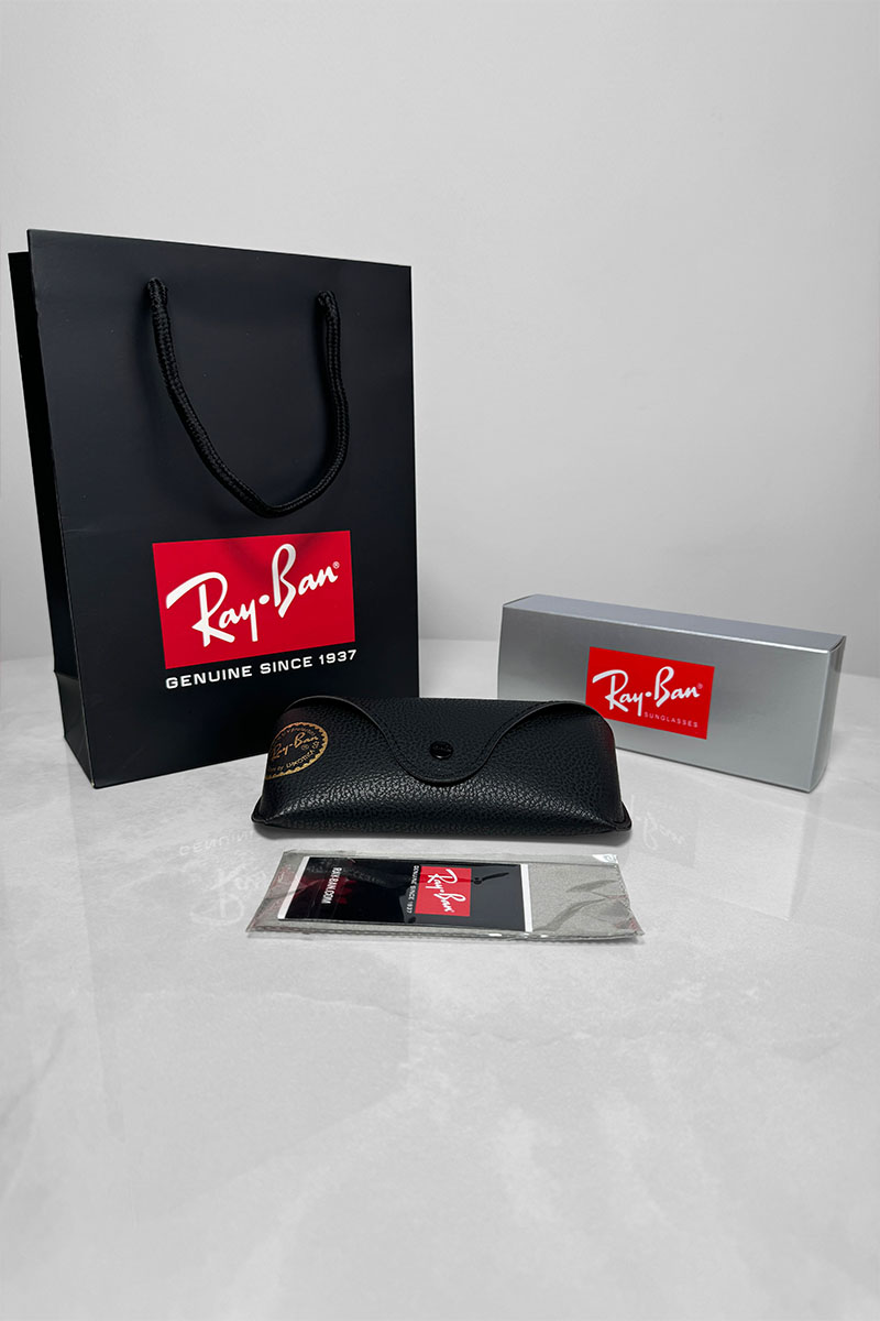Ray Ban Солнцезащитные очки Aviator Large Metal - Blue 