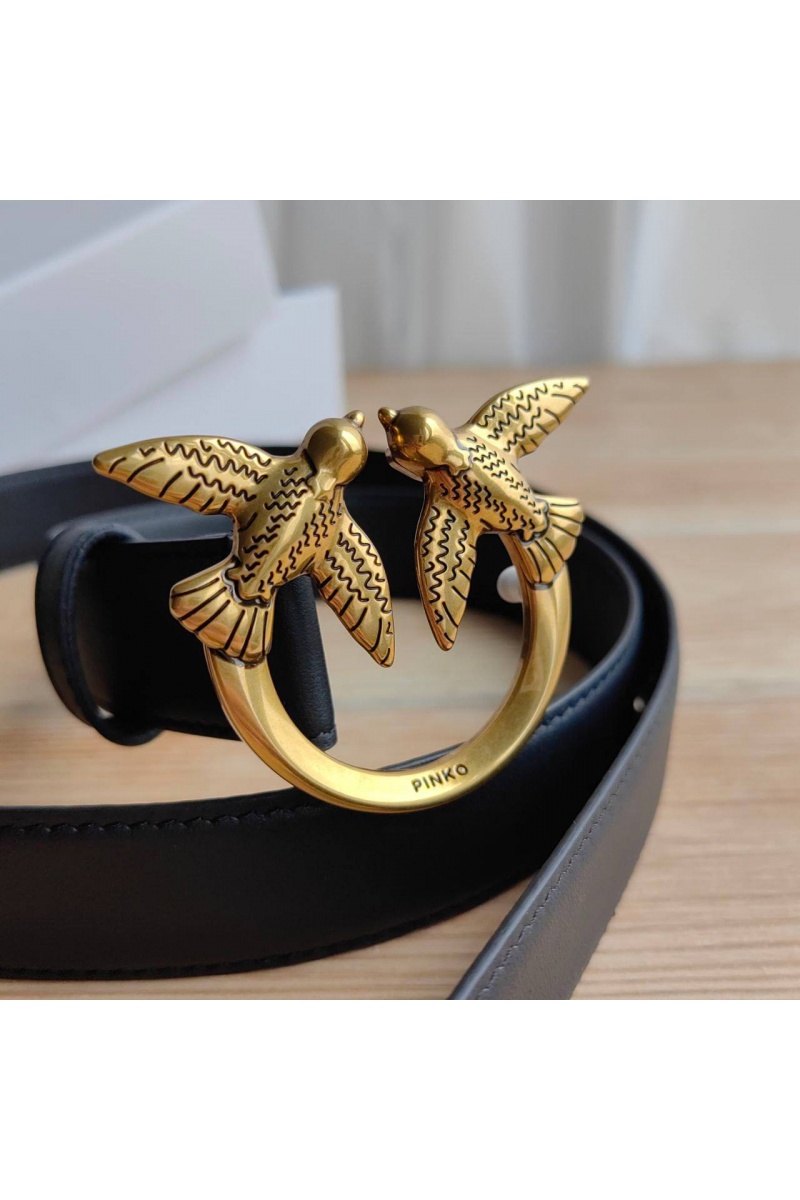  Кожаный ремень Love - длина 80 / 85 см (2 расцветки)