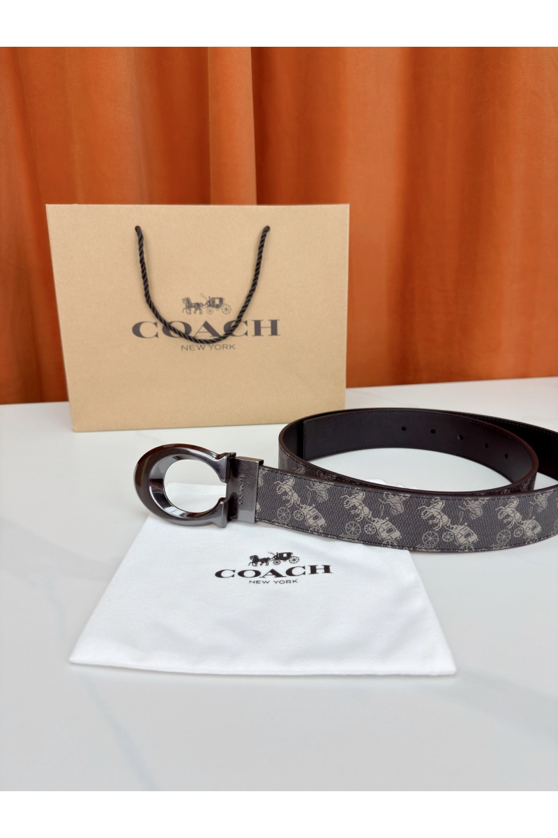 Coach Кожаный ремень premium