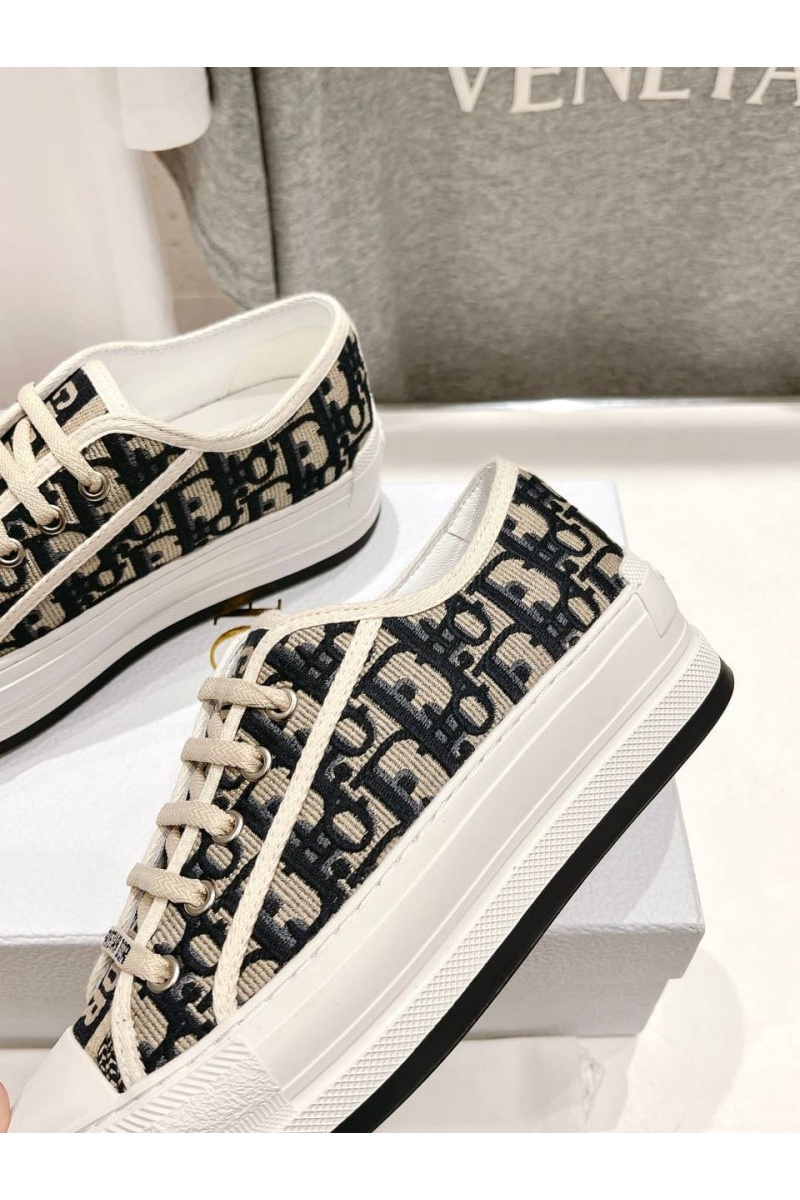 Dior Женские кроссовки Walk'n'Dior Oblique motif