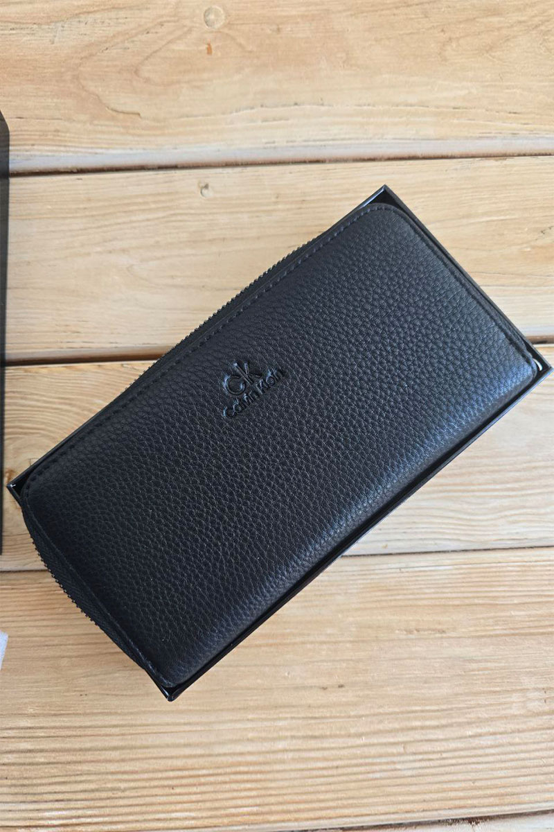 Calvin Klein Кожаное портмоне 19x10 см