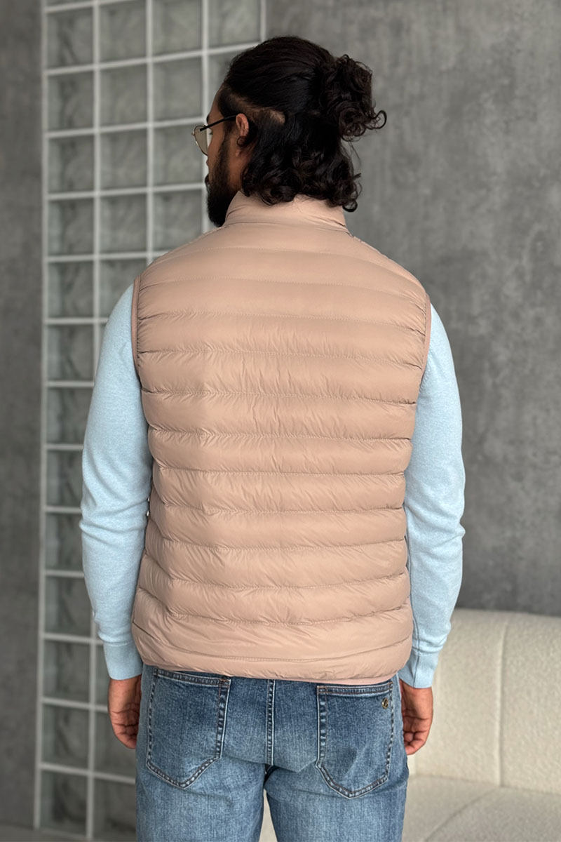 Loro Piana Бежевый двусторонний жилет
