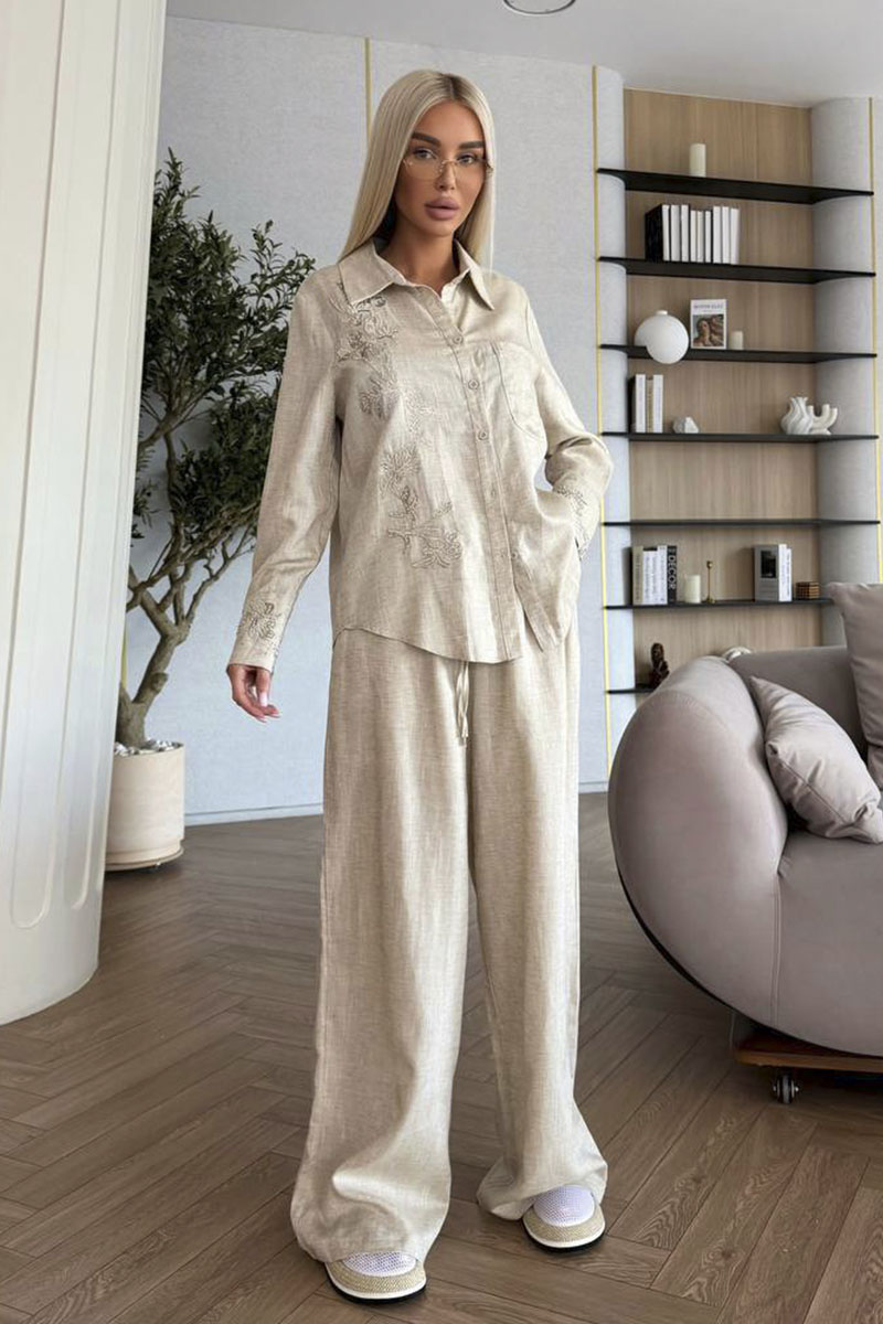 Zimmermann Женский бежевый костюм premium