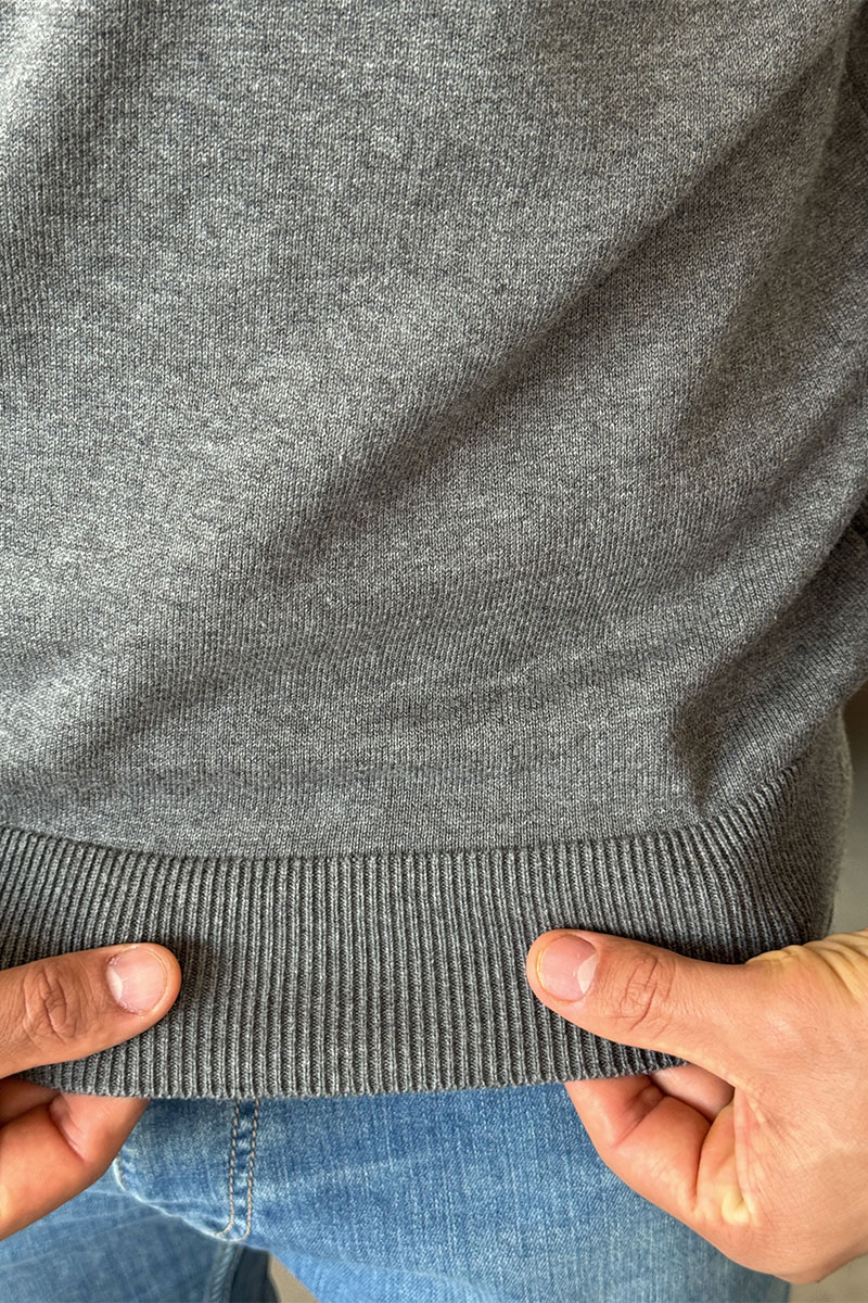 Emporio Armani EA7 Мужская серая кофта 