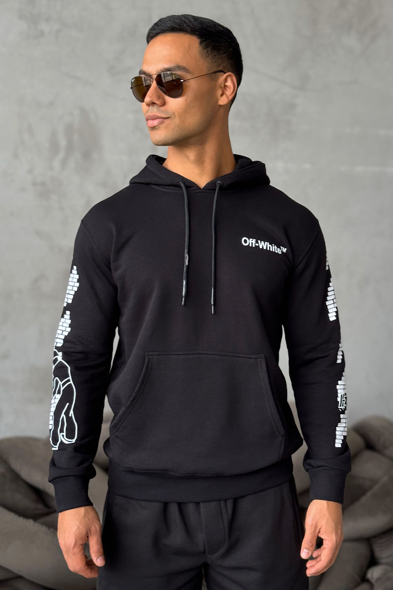Off-White Мужское худи Brick Arrows logo-print