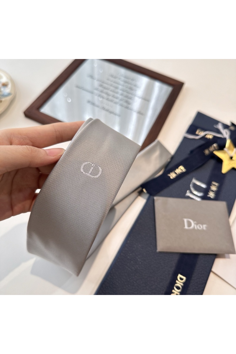 Dior Галстук logo-embroidered premium - Grey