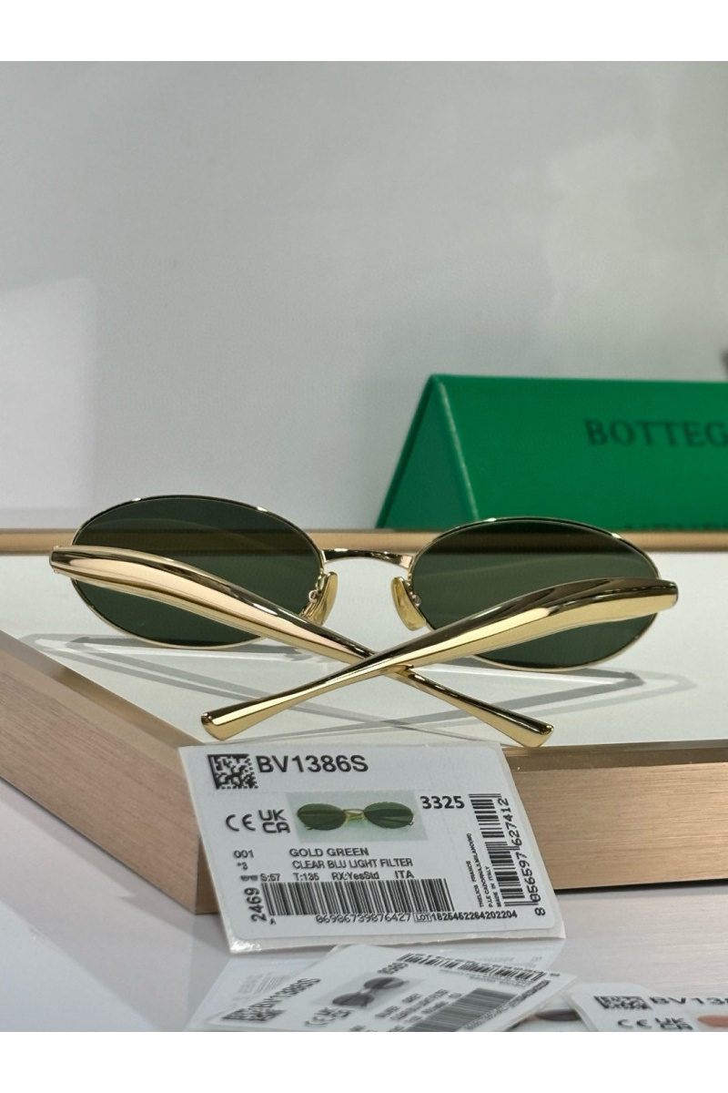 Bottega Veneta Солнцезащитные очки Sardine Oval