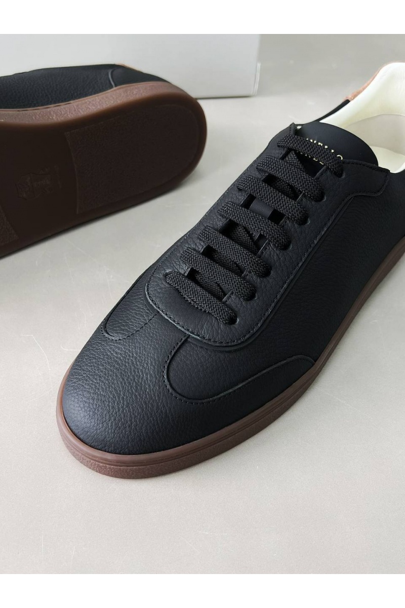 Designer Мужские кожаные кроссовки Premium