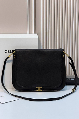 Кожаная сумка Soft Triomphe Besace premium 34x25x13 см