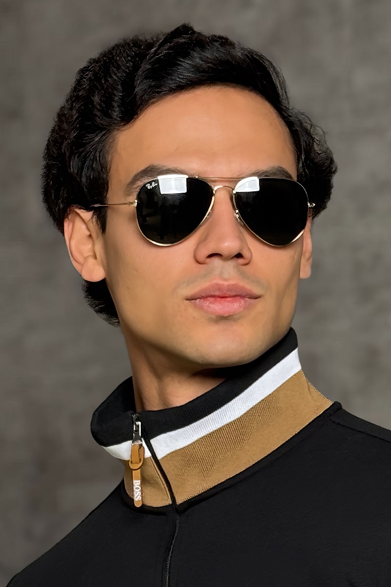 Ray Ban Солнцезащитные очки Aviator Large Metal
