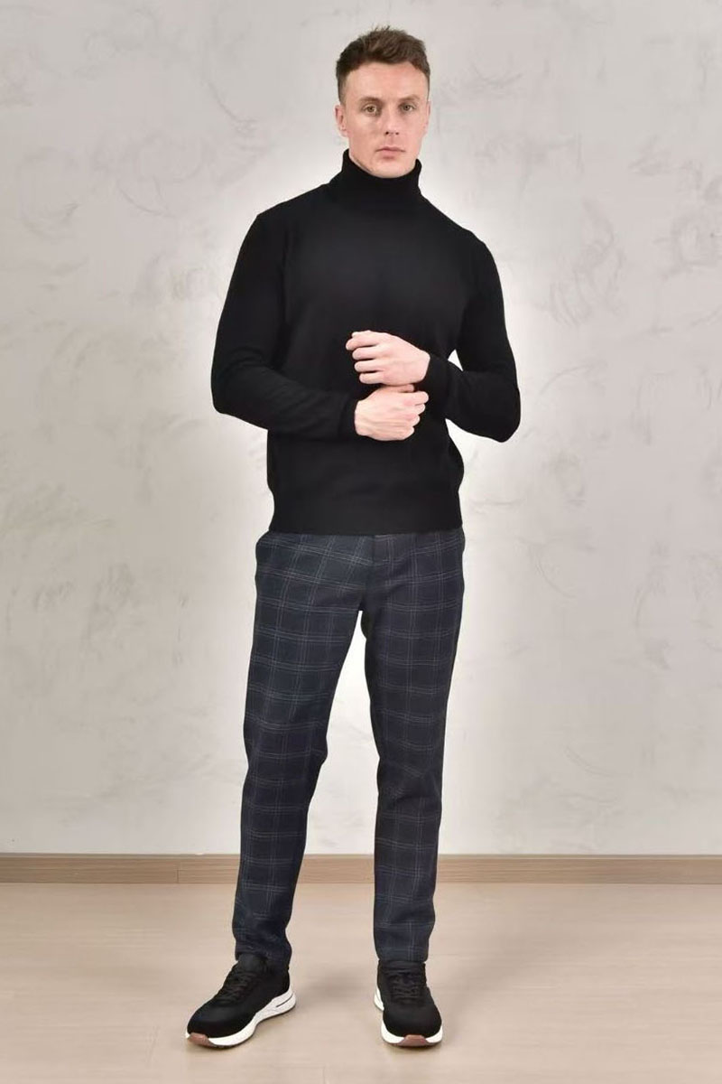 Loro Piana Мужская водолазка Premium - Black
