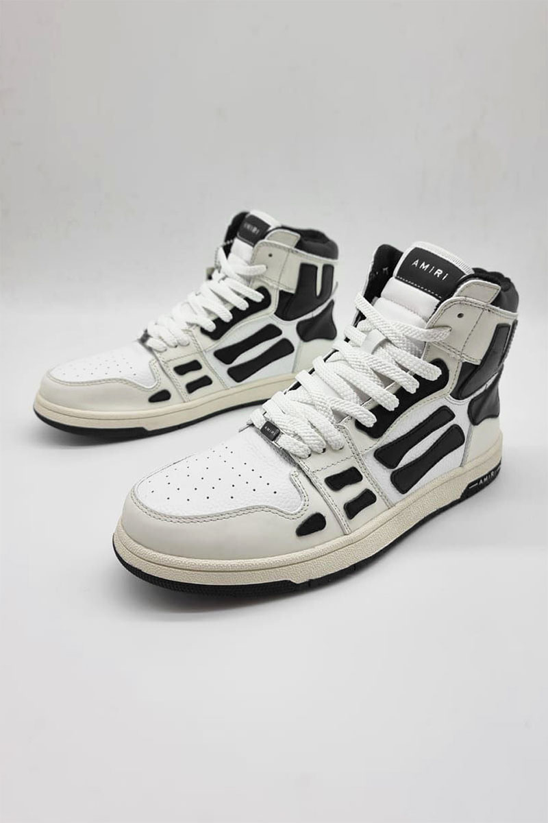 Amiri Кожаные кроссовки Skel high-top