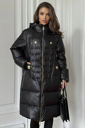 Женский пуховик Premium - Black