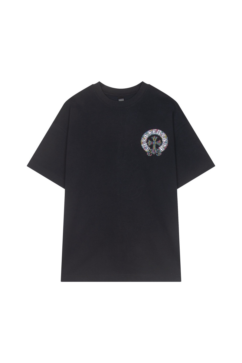 Designer Clothing Чёрная оверсайз футболка Gothic logo 