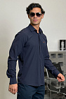 Мужская рубашка H embroidered - Navy