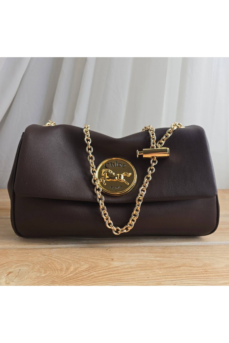 Chloe Кожаная сумка 28x17 см
