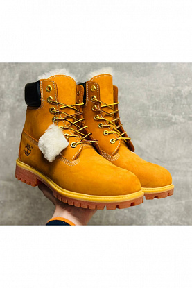 Зимние ботинки с мехом 